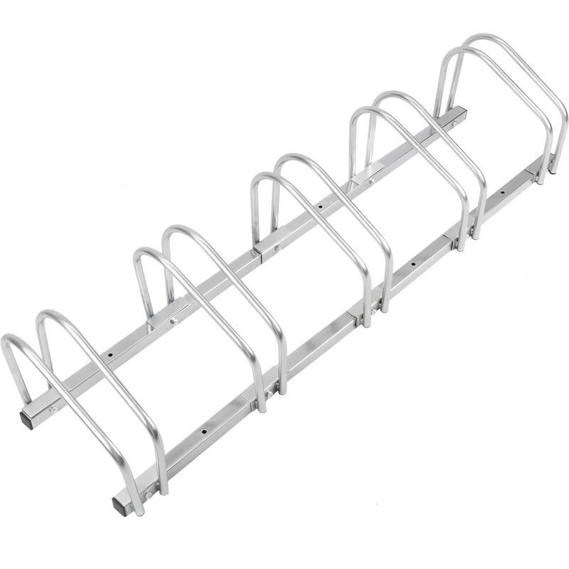 KUANGYE - Bicicletero Soporte Portabicicletas Acero Para 5 Bicicletas