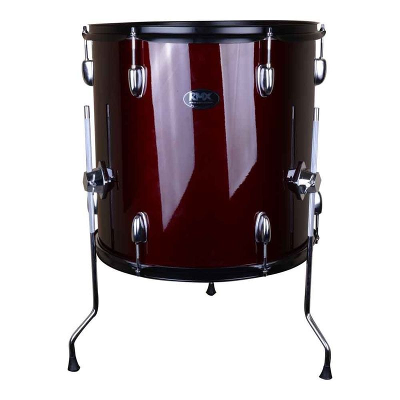 RMX - TIMBAL DE PIE 16X16 ROJO OSCURO MODBBCH-16CJ RMX