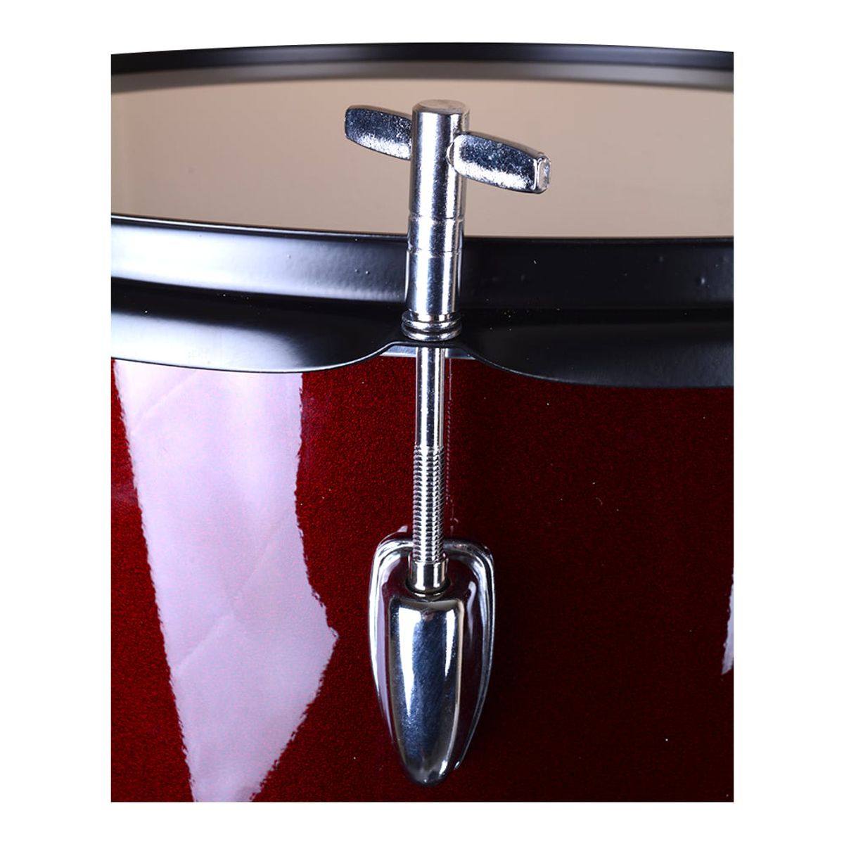 RMX - TIMBAL DE PIE 16X16 ROJO OSCURO MODBBCH-16CJ RMX