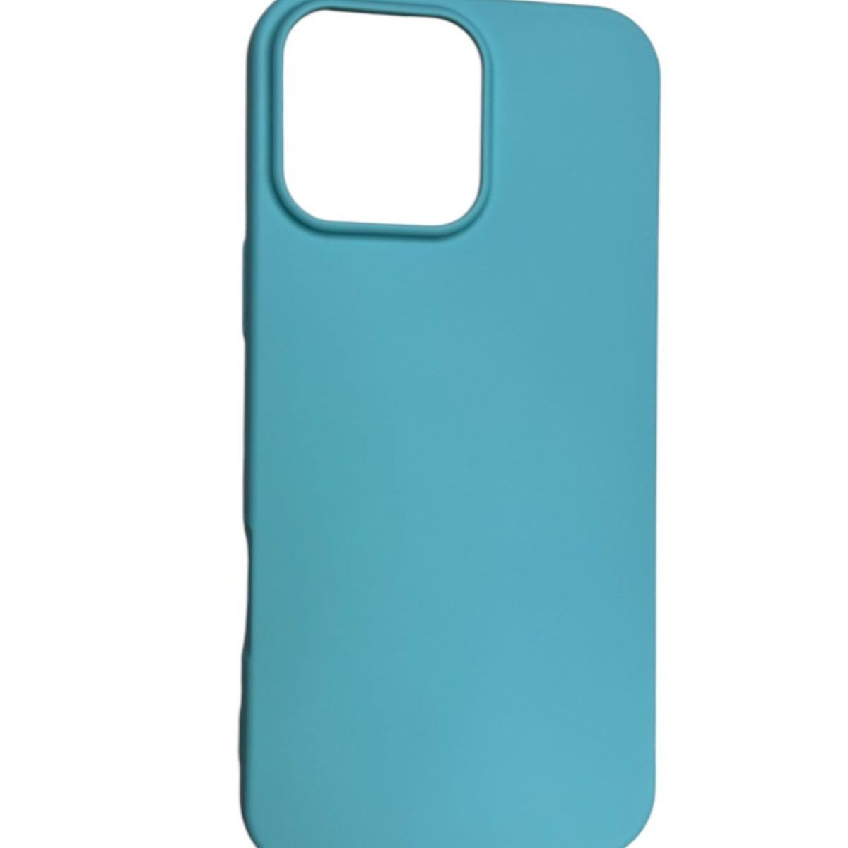 GENERICO - Carcasa De Silicona Para iPhone 16 Pro - Turquesa