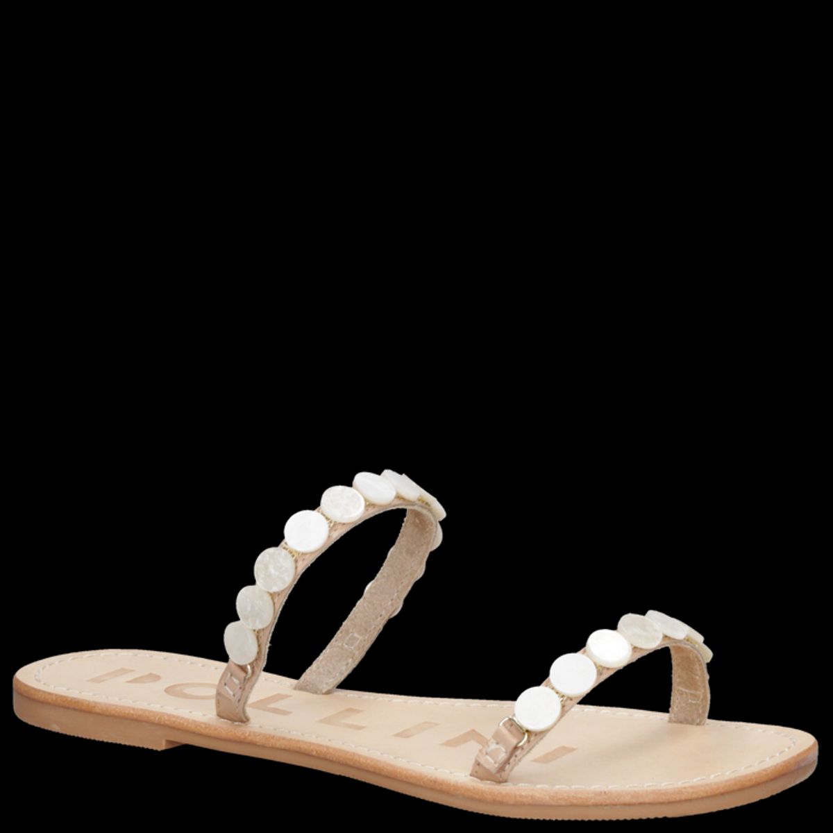 POLLINI - Sandalia Casual Mujer Blanco Pollini