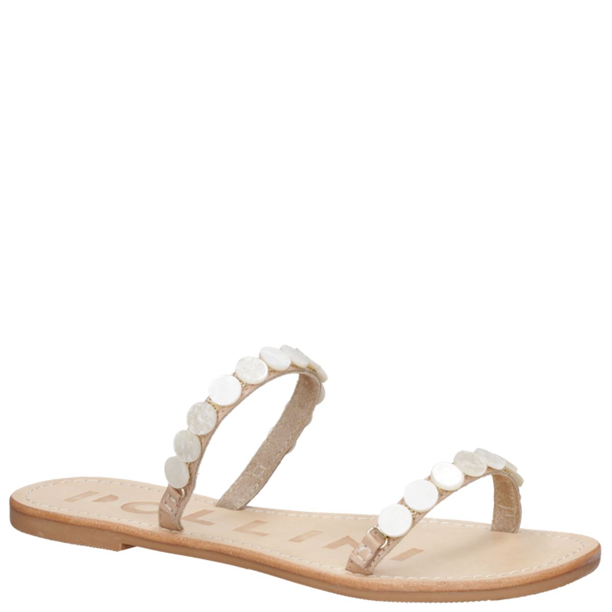 POLLINI - Sandalia Casual Mujer Blanco Pollini