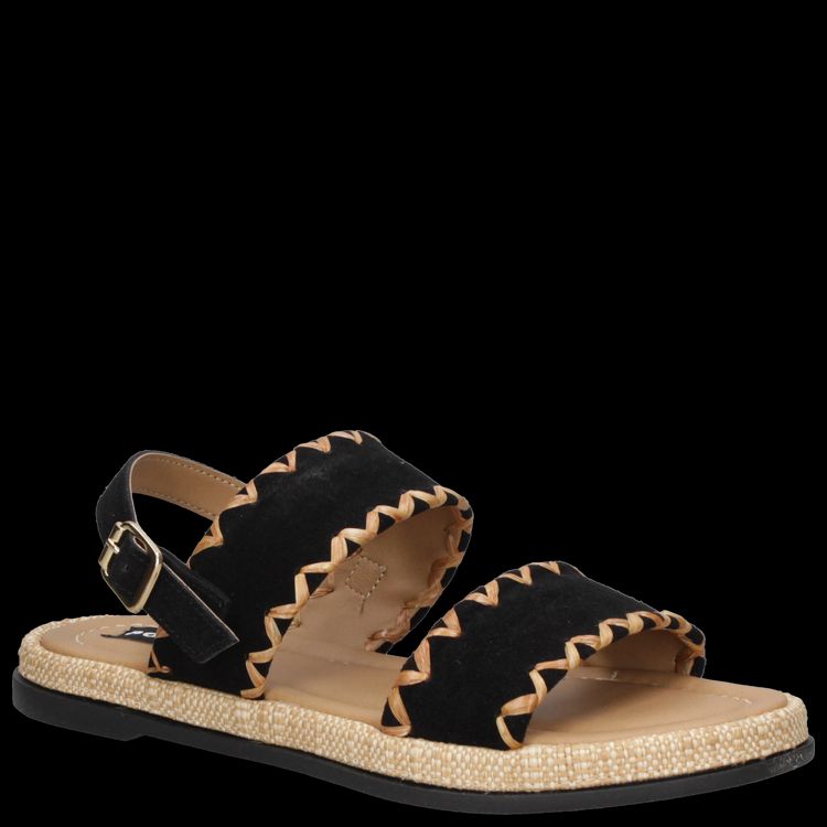 Sandalia Casual Mujer Negro