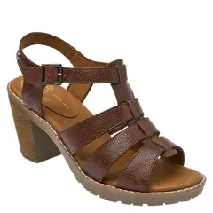 PANAMA JACK - Sandalia Casual Mujer Marrón