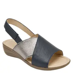 BRUNO ROSSI - Sandalia Casual Mujer Azul