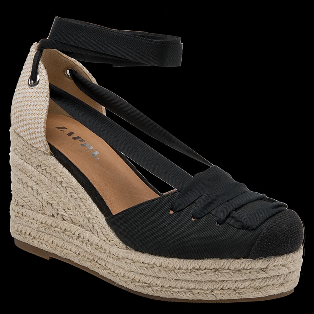 ZAPPA - Alpargata Casual Mujer Negro Zappa