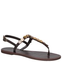 Sandalia Casual Mujer Marrón