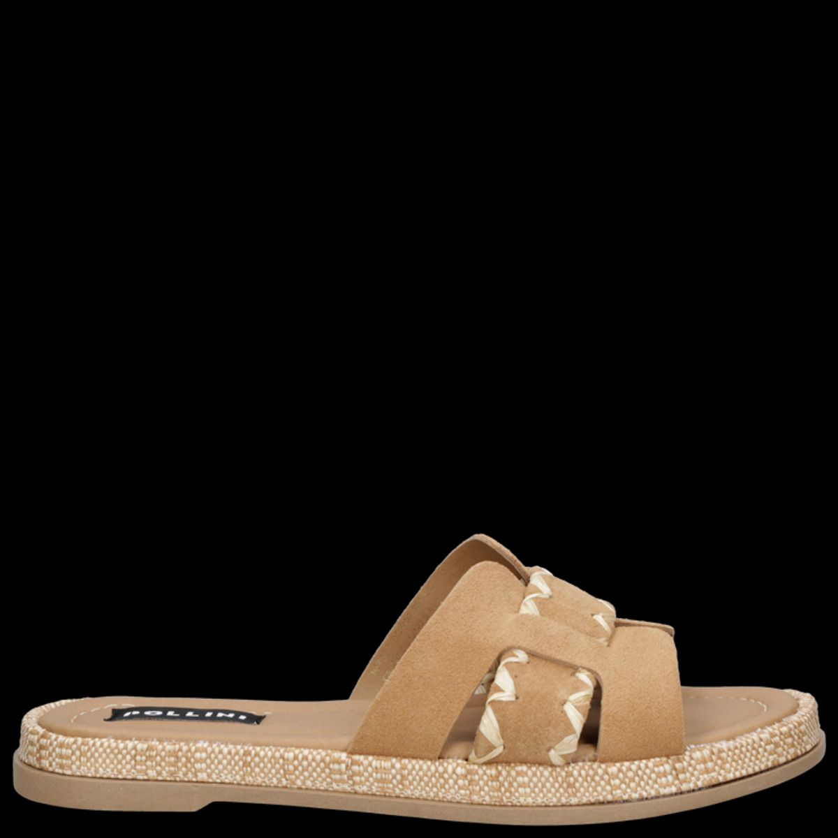 POLLINI - Sandalia Casual Mujer Marrón claro Pollini