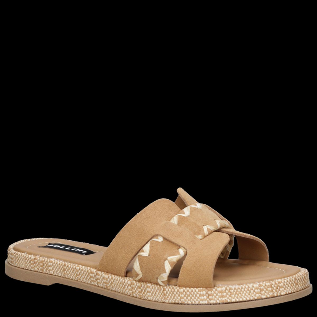 POLLINI - Sandalia Casual Mujer Marrón claro Pollini