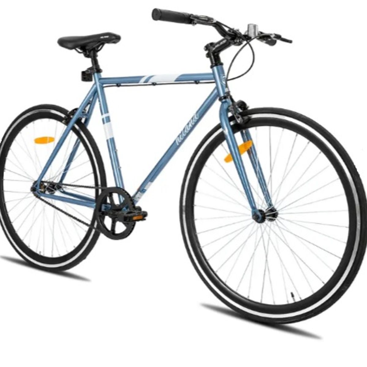 HILAND - Bicicleta Fixie HILAND Aro 28 celeste + funda gratis