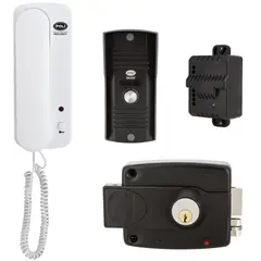 POLI - Cerradura Eléctrica 3010 LED Premium Transf.+Citófono