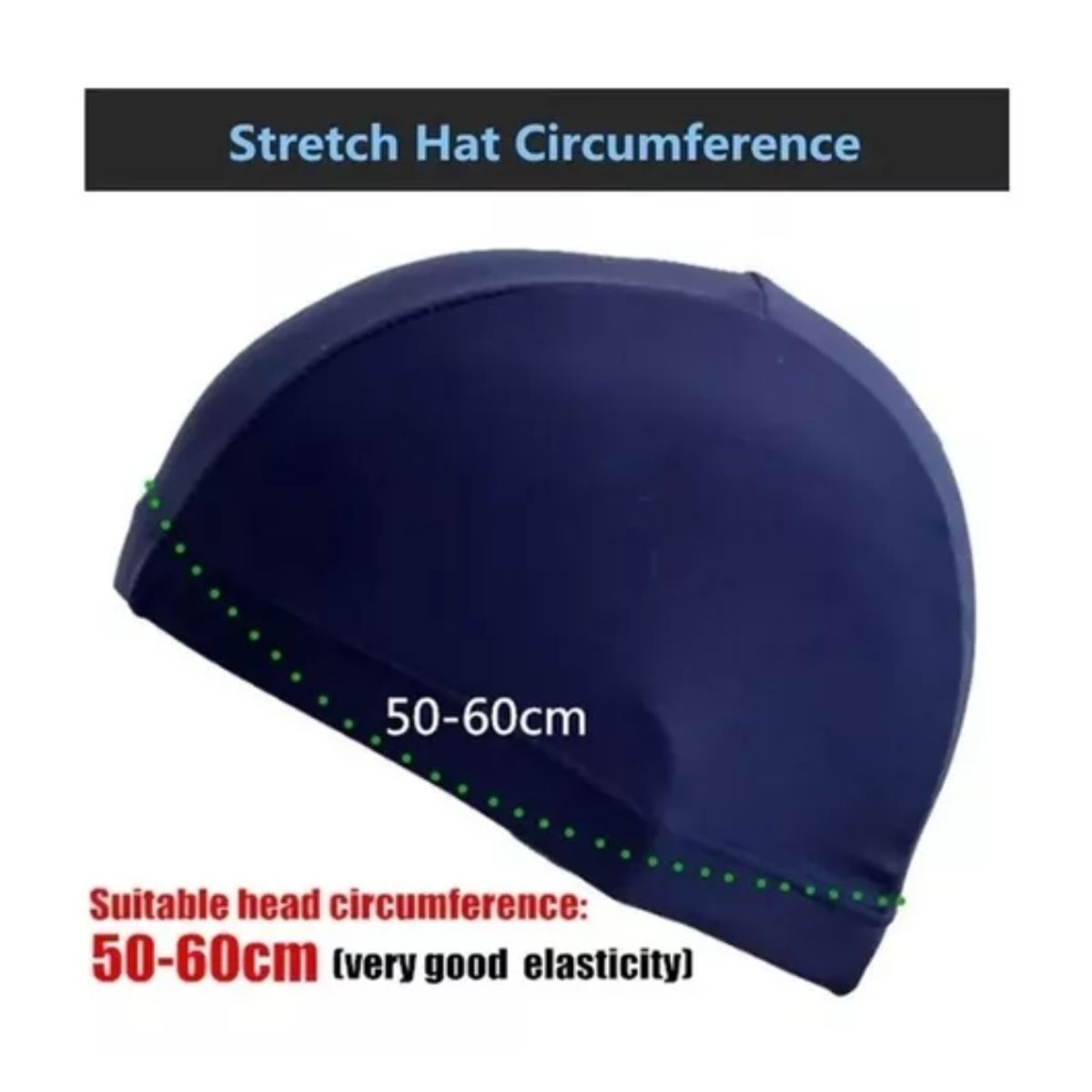 GENERICO - Gorro Natación Unisex Naylon Licra Piscina Baño Adulto Niño