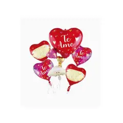 GENERICO - Set de Globos Corazones
