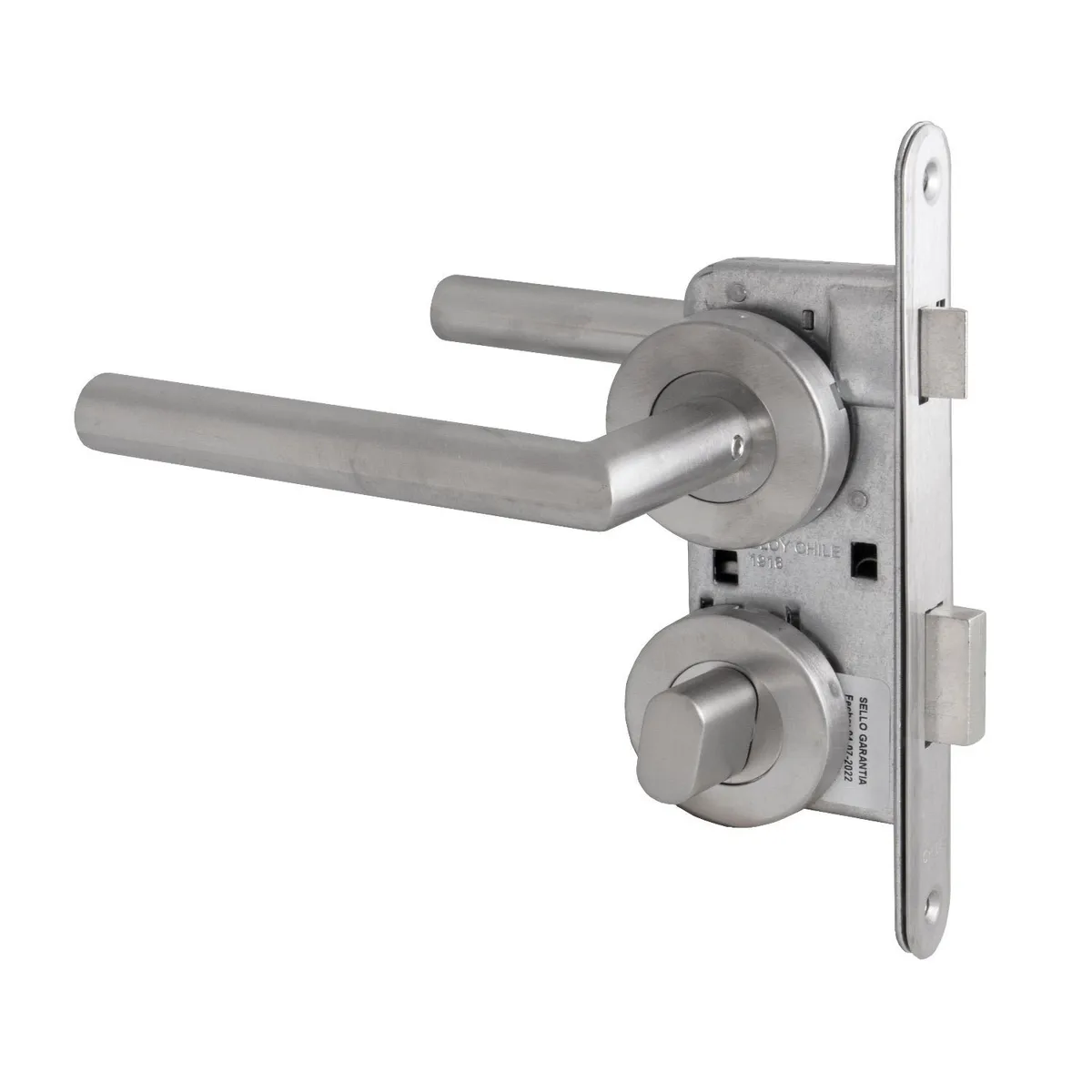 POLI - Cerradura Embutida POLI Niza B40 Baño/Dormitorio