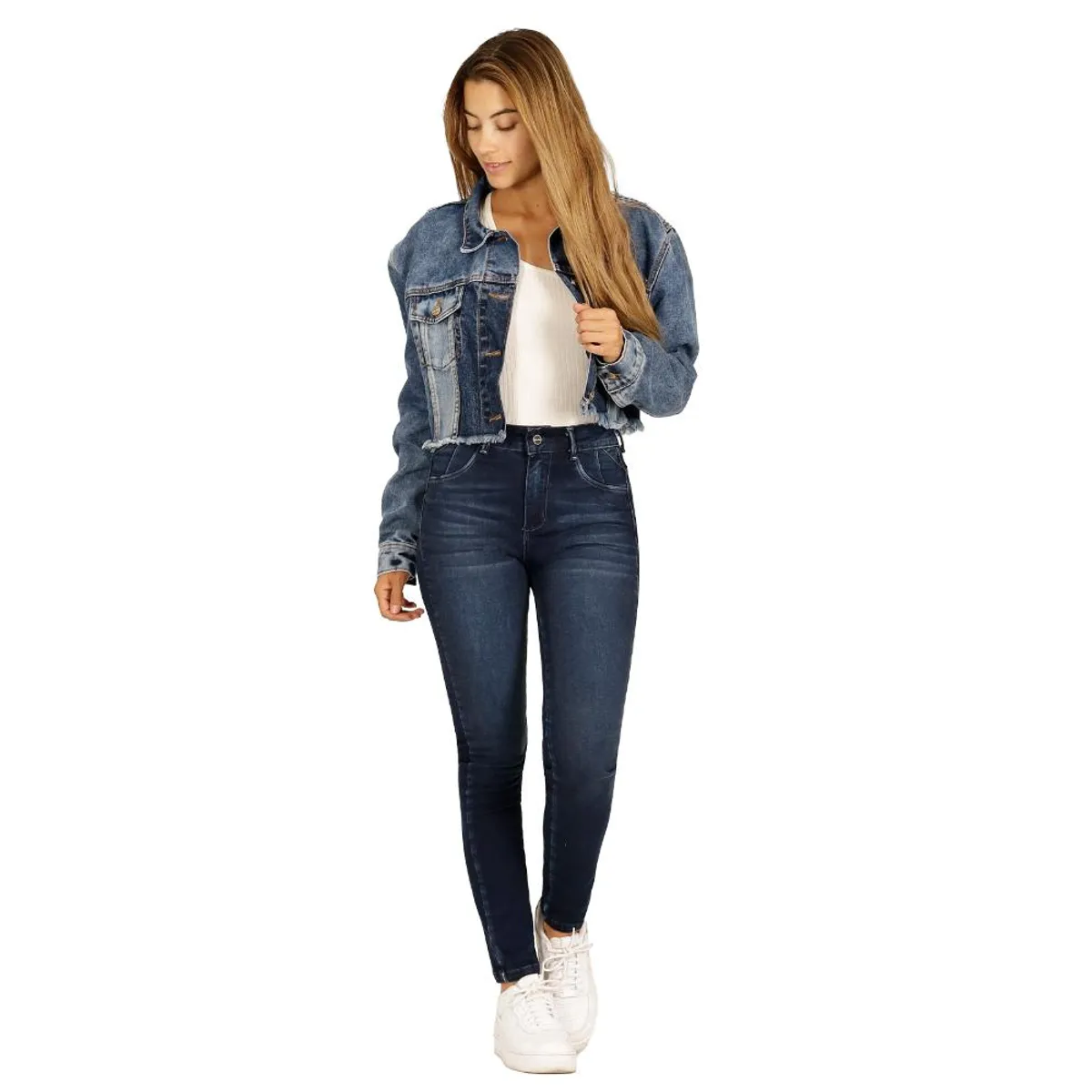 DIVINO JEANS - Jeans Noelia I Azul Divino Jeans - Azul