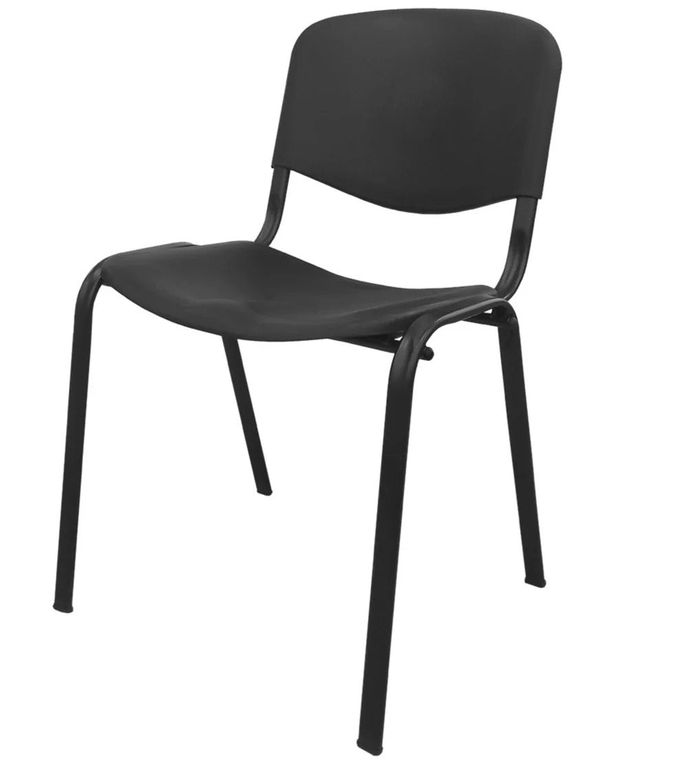 Silla Iso polipropileno Visita Negro