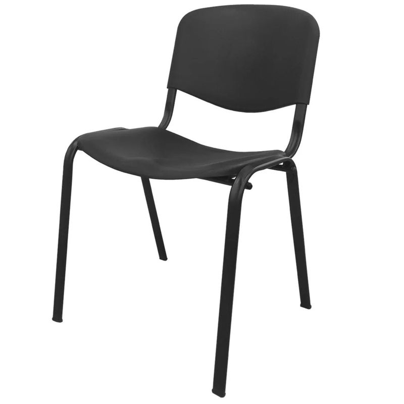 AGM - Silla Iso polipropileno Visita Negro