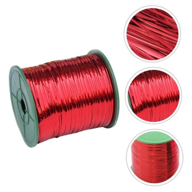 GENERICO - Alambre Forrado Plastificado 4mm 220 Metros ROJO