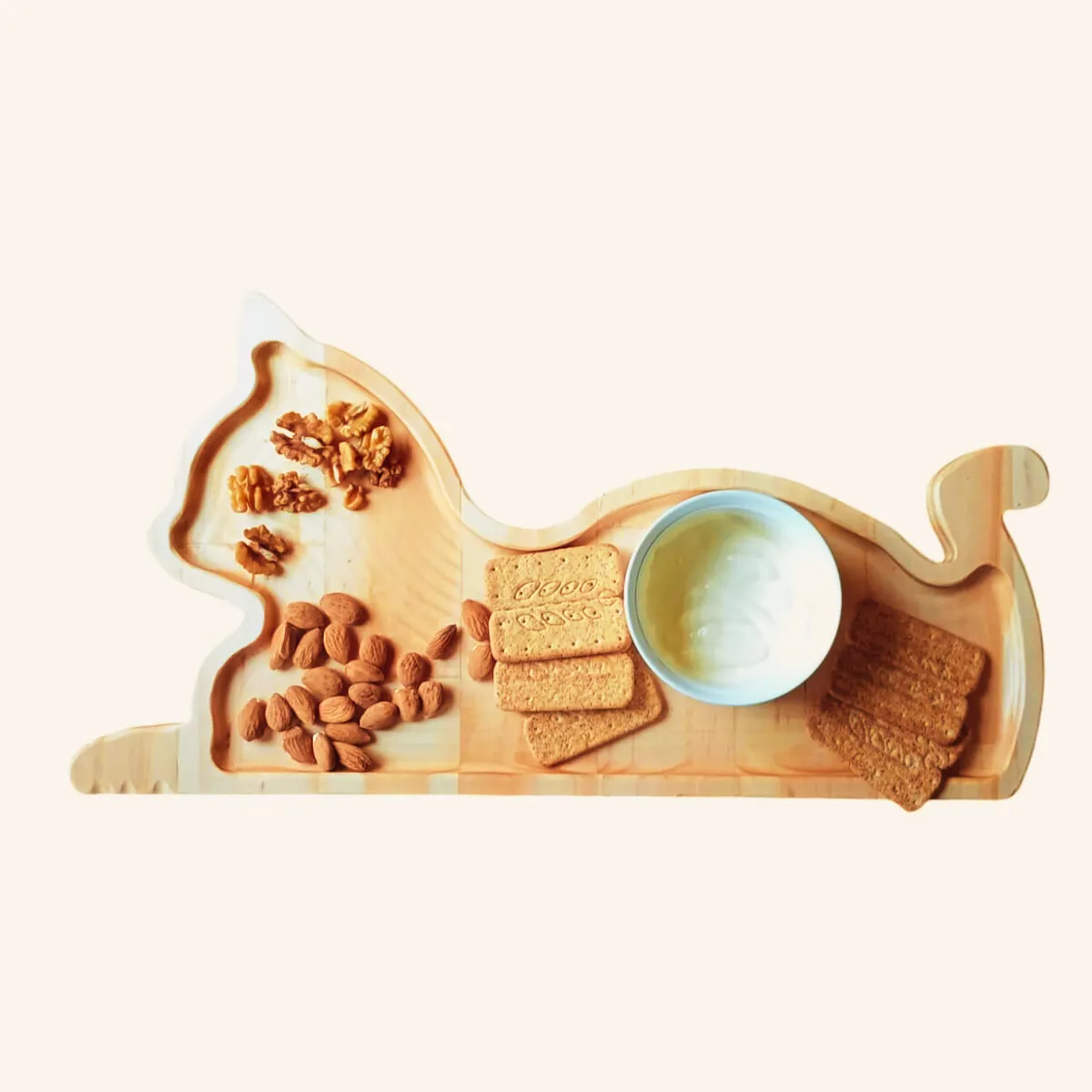 GENERICO - TABLA MADERA PICOTEO GATO