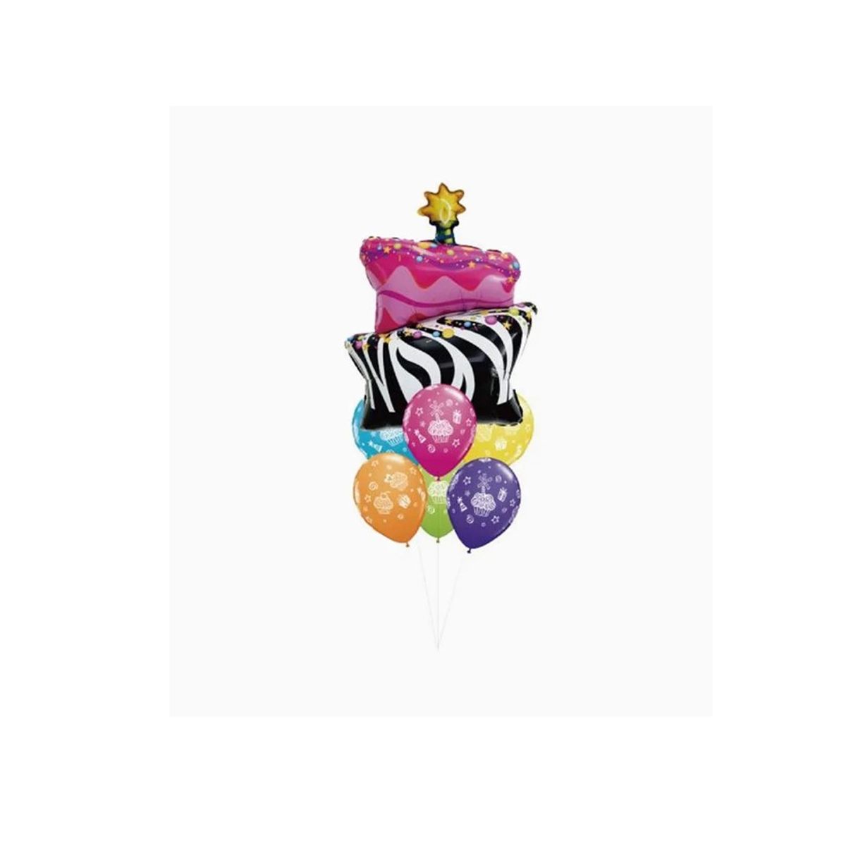 GENERICO - Set de Globos Pastel Surtidos 58x88cm