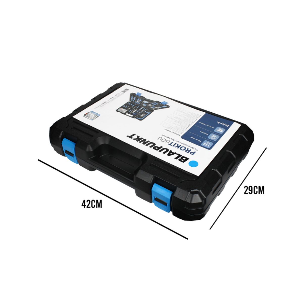 BLAUPUNKT - Juego Set Herramientas Manuales Blaupunkt 143pcs Prokit600