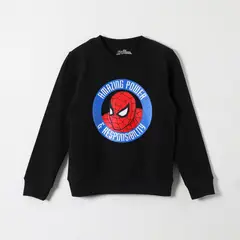 MARVEL - Poleron Cerrado Niño Caras Azul