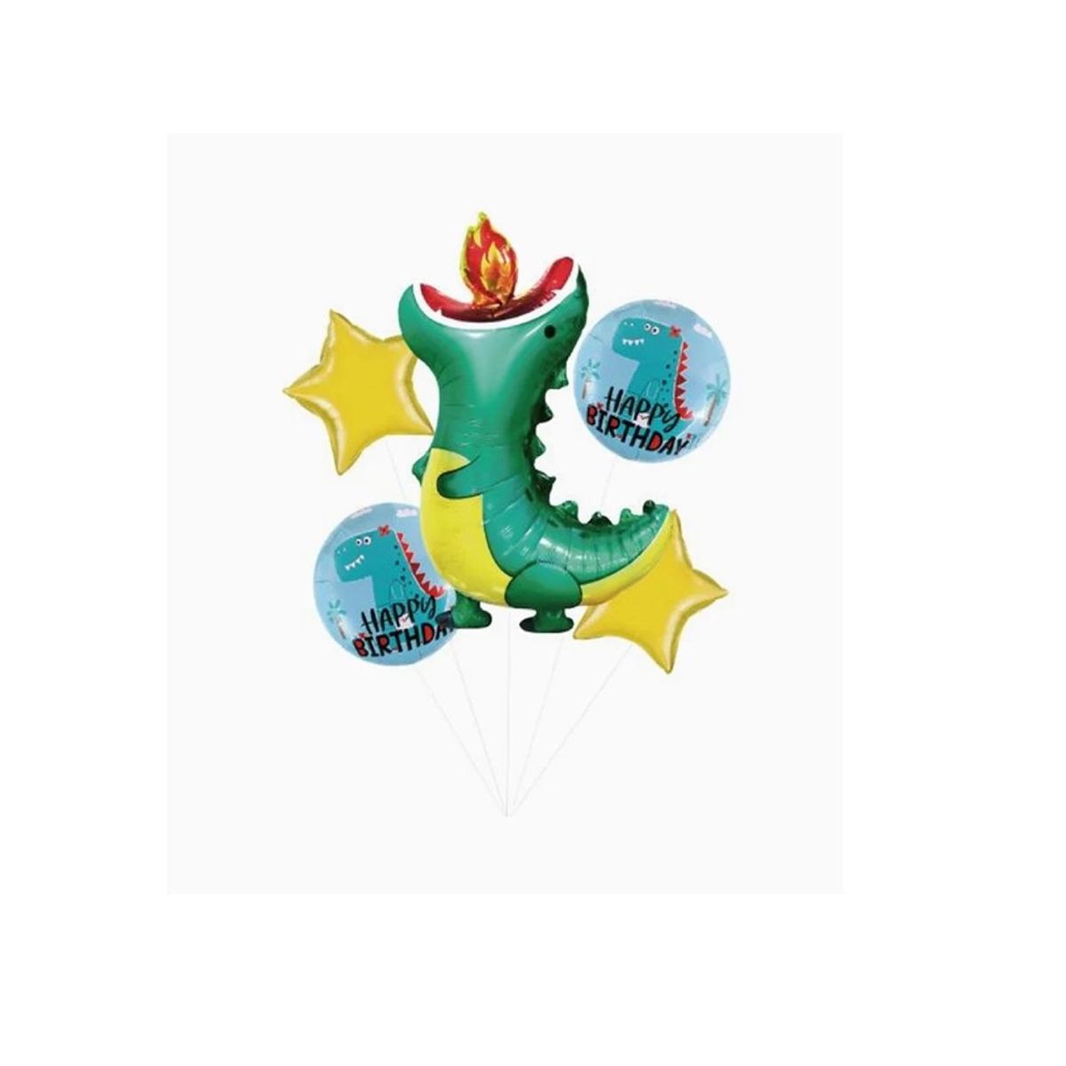 GENERICO - Set de Mylar Dragón 875x61cm