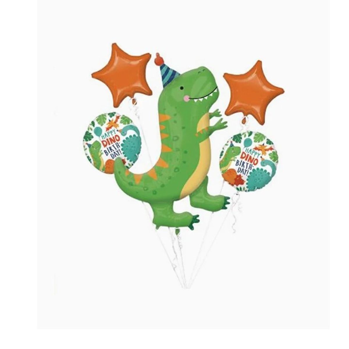 GENERICO - Set de Mylar Dino 60x78cm