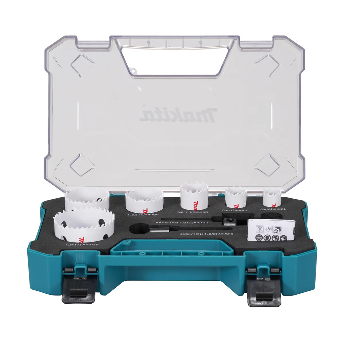 MAKITA - Set Sierras Copas BIM 19, 22, 29, 38, 44 y 57mm (Plomeria) 6 Pzas. - Makita