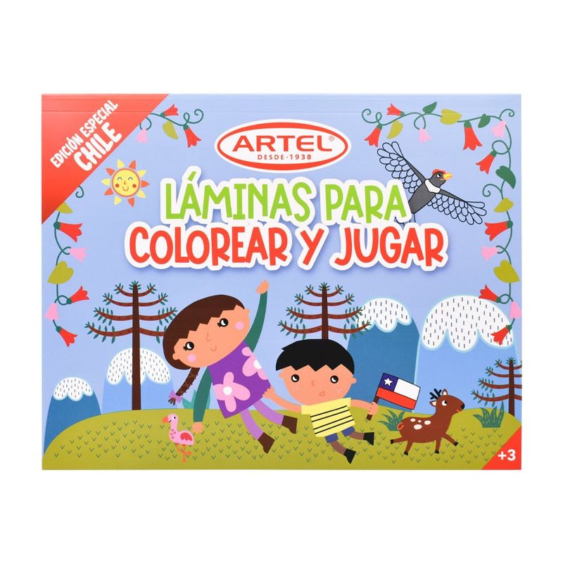 ARTEL - Block para Colorear Edición especial Chile