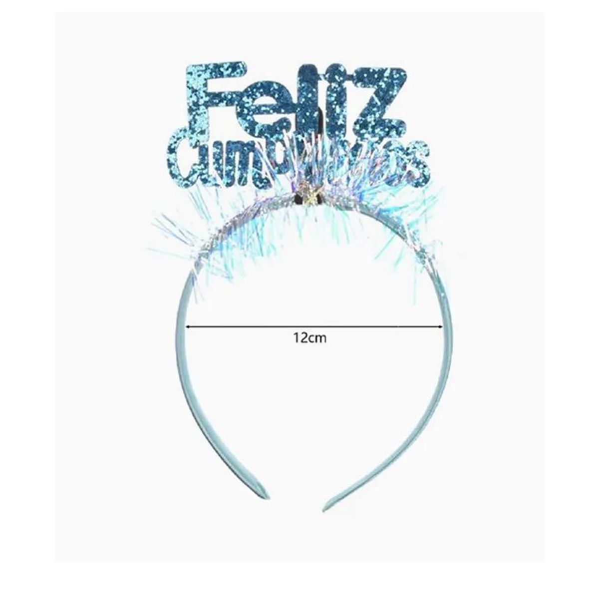 GENERICO - Horquilla de Cumpleaños Azul 12cm