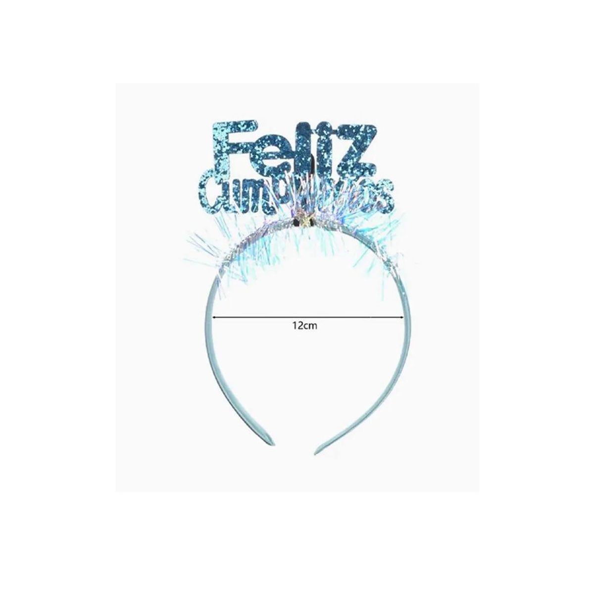 GENERICO - Horquilla de Cumpleaños Azul 12cm