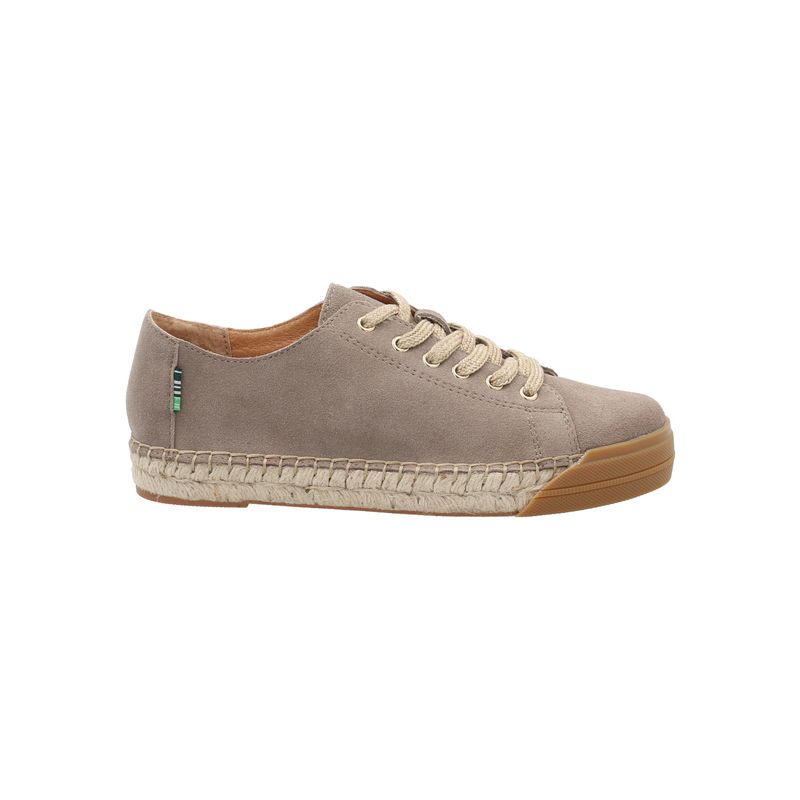ROCKFORD - Zapatilla Cuero Mujer Fontaine Gris ROCKFORD