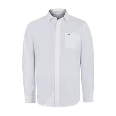 ROCKFORD - Camisa Algodón Orgánico Lighter Azul Hombre