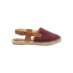 ROCKFORD - Alpargata Cuero Mujer Calatea Rojo