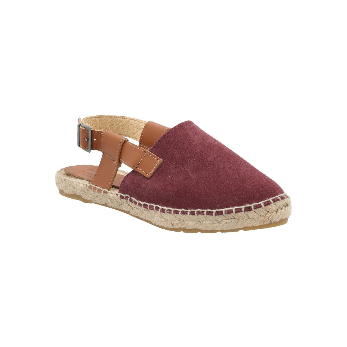 ROCKFORD - Alpargata Cuero Mujer Calatea Rojo ROCKFORD