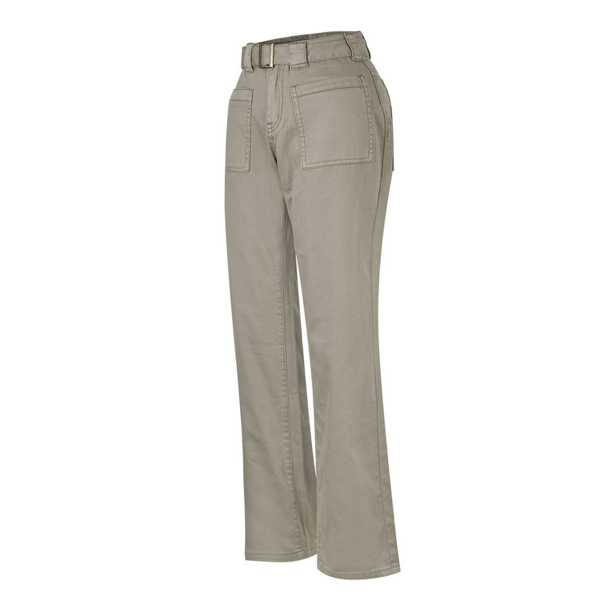 ROCKFORD - Jeans Algodón Orgánico Verde Remao Mujer ROCKFORD