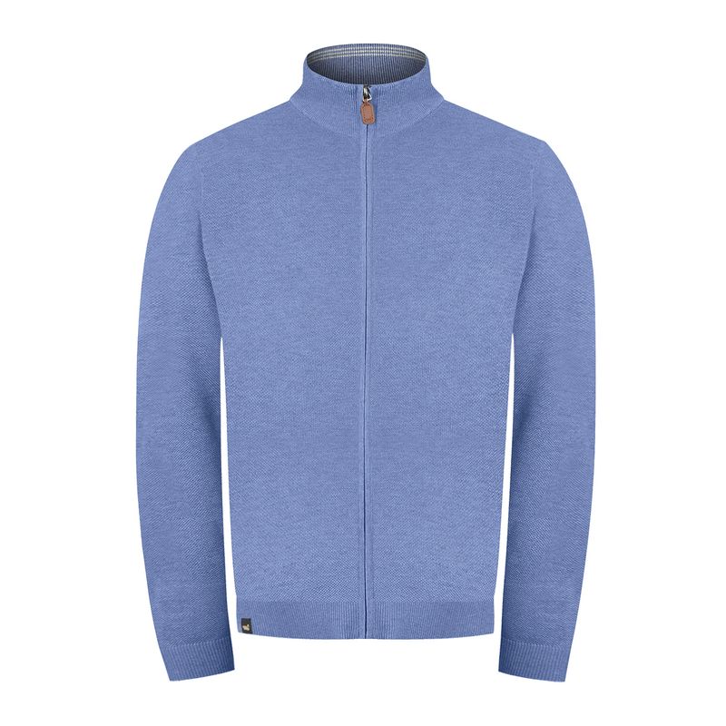 ROCKFORD - Chaleco Algodón Org Azul Bilbaofull Hombre ROCKFORD.