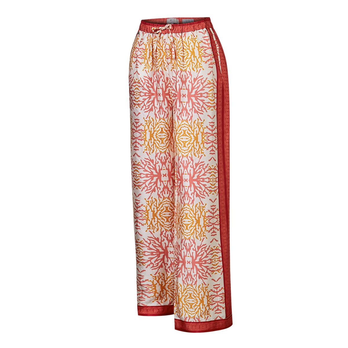 ROCKFORD - Pantalón Rayón Naranja Paloma Mujer ROCKFORD