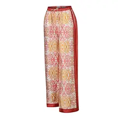 ROCKFORD - Pantalón Rayón Naranja Paloma Mujer