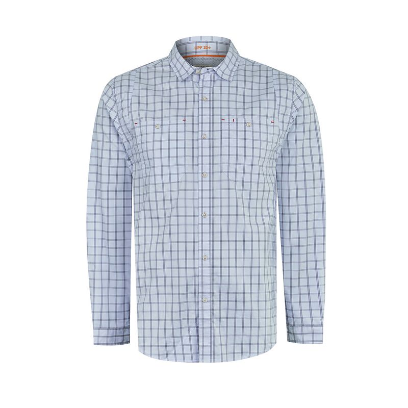 ROCKFORD - Camisa UPF Azul Atacama Hombre ROCKFORD_.