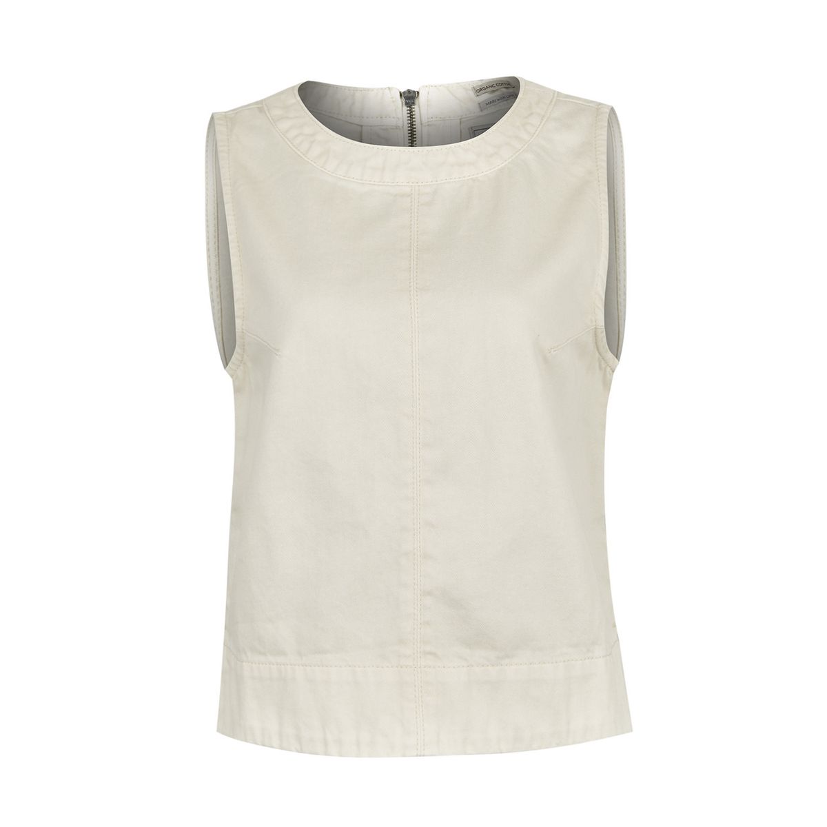 ROCKFORD - Blusa Algodón Orgánico Crema Lee Mujer ROCKFORD
