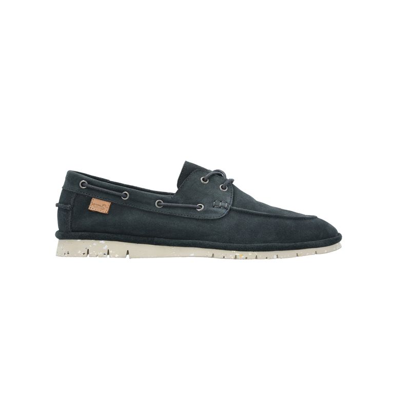 Mocasín Cuero Hombre Lisfan Azul