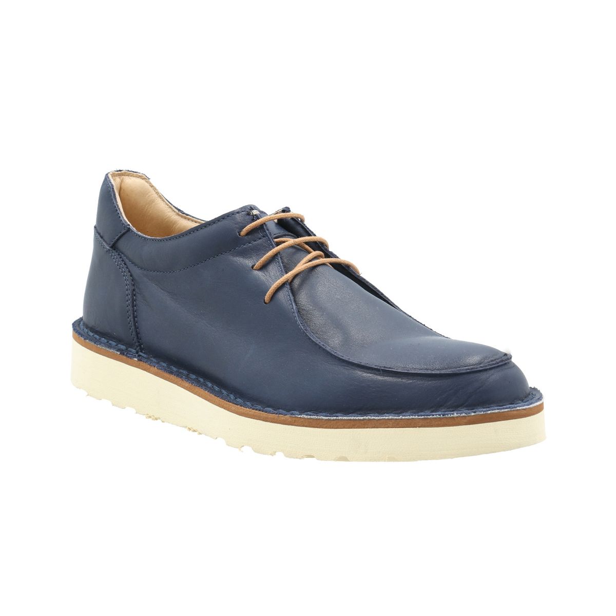 ROCKFORD - Zapato Cuero Hombre Gaetano Azul ROCKFORD