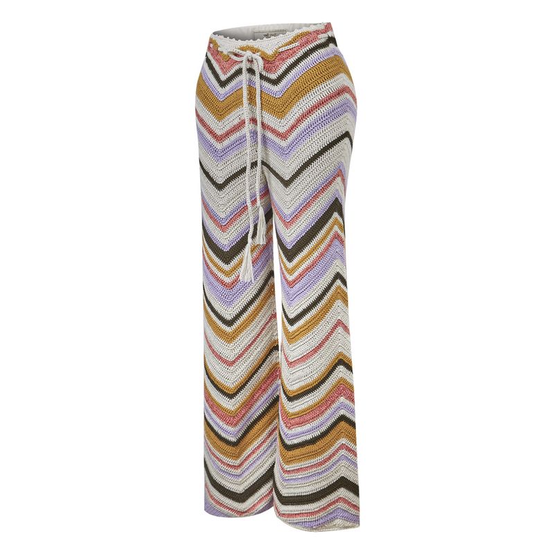 ROCKFORD - Pantalón Algodón Orgánico Beige Jones Mujer ROCKFORD