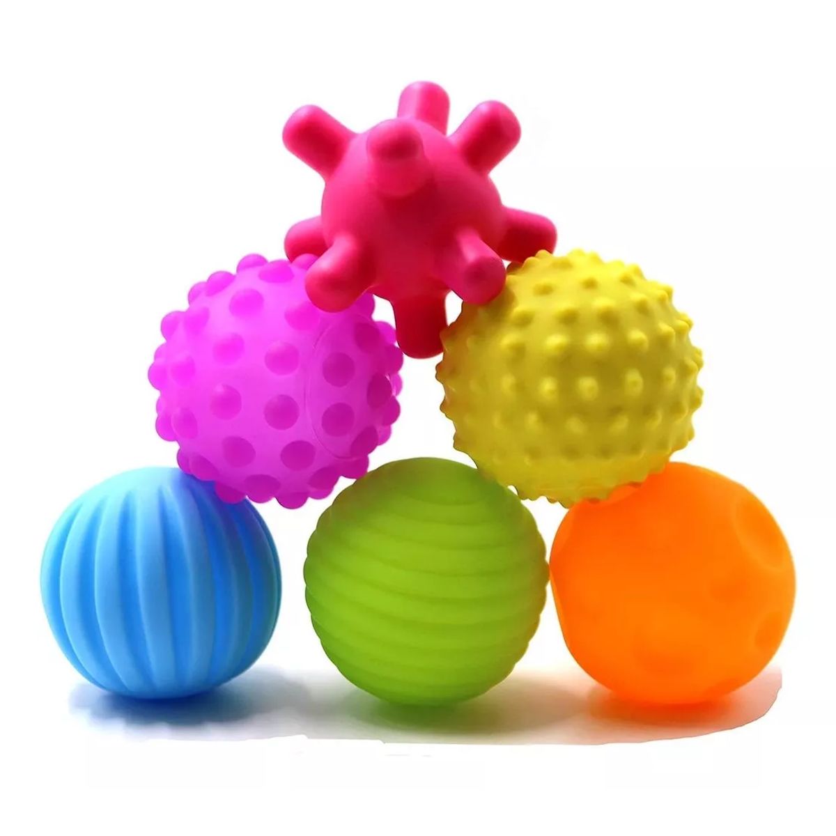 GENERICO - Pack Pelotas Sensoriales - 6 p
