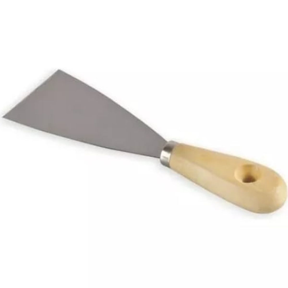 GENERICO - Espátula Recta Pulgadas Mango Madera 120mm