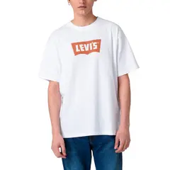 LEVIS - Polera Hombre Vintage Bw Graphic Tee Blanco
