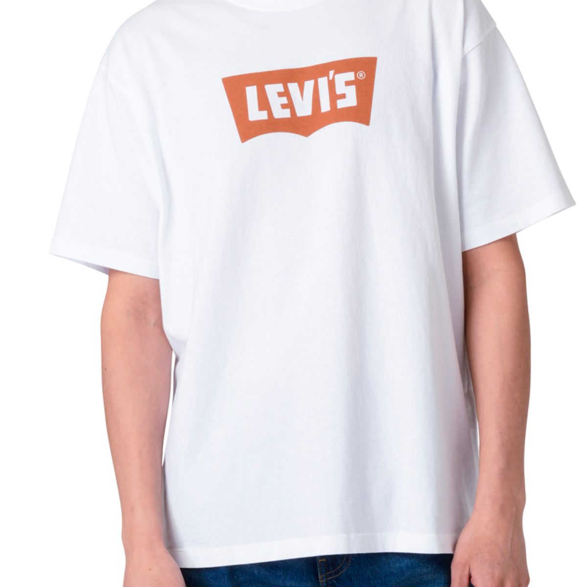 LEVIS - Polera Hombre Vintage Bw Graphic Tee Blanco Levis