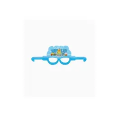 GENERICO - Lentes para Cumpleaños Azul 37×133cm